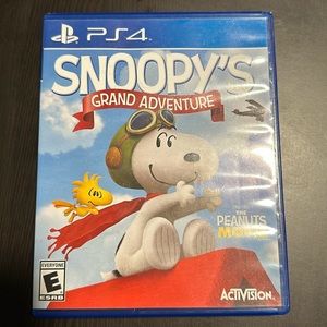 PS4 snoopys grand adventure video game